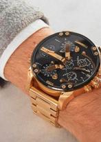 Originele Diesel horloge Mr. Daddy in org. doos. - koopje, Handtassen en Accessoires, Horloges | Heren, Ophalen of Verzenden, Zo goed als nieuw