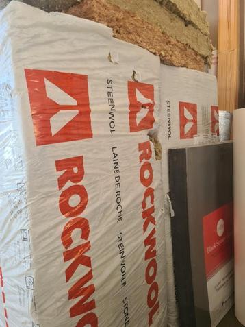 Rockwool RockSono Base 120x60x5cm, 2 pakken rotswol 16m2 disponible aux enchères