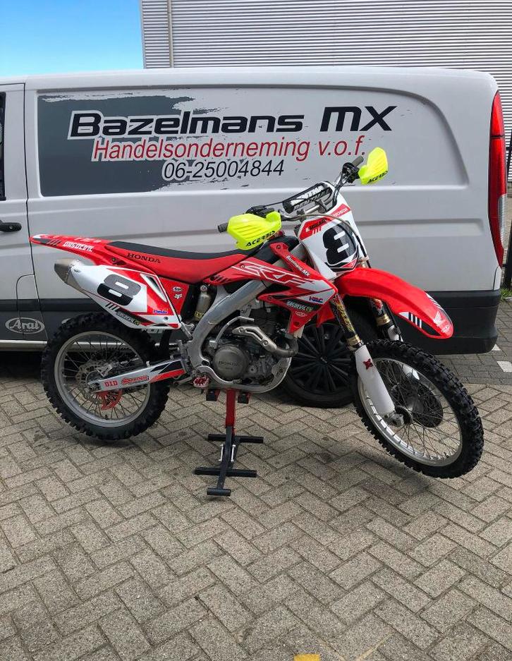 Honda crf450 2008 laatste cabrateur versie, Motoren, Motoren | Honda, Bedrijf, Crossmotor, meer dan 35 kW, 1 cilinder, Ophalen