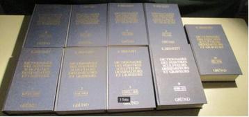 Dictionnaire des Peintres en 9 volumes - Benezit - Grund, Enlèvement ou Envoi, Comme neuf, Peinture et dessin