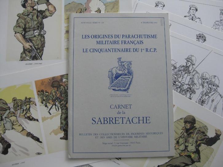Militaria — Sabretache — paracommandos - 1992, Boeken, Oorlog en Militair, Zo goed als nieuw, Algemeen, Ophalen