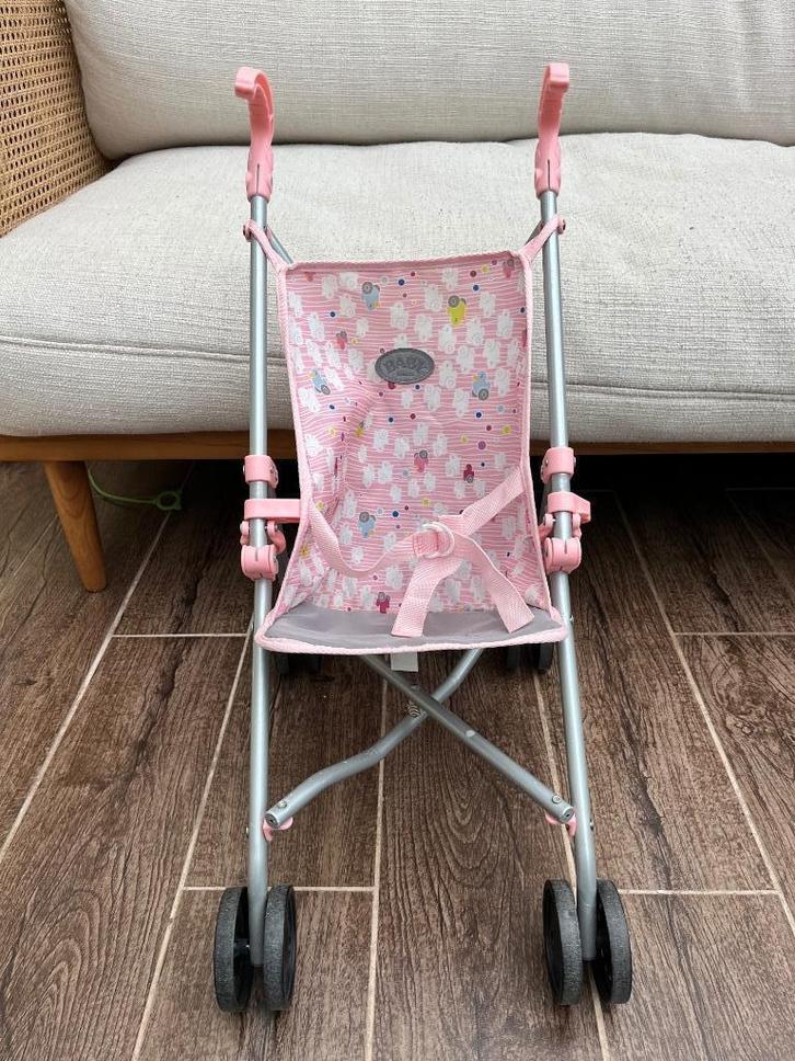 Poppenbuggy Baby Born, Kinderen en Baby's, Speelgoed | Poppen, Gebruikt, Ophalen