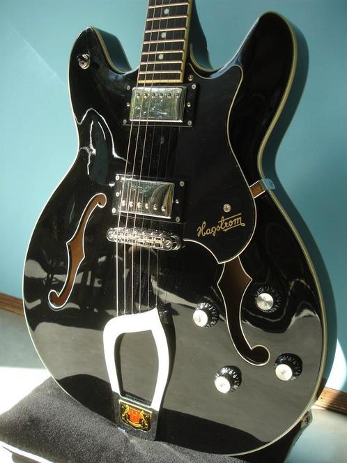 Hagstrom Viking, Muziek en Instrumenten, Snaarinstrumenten | Gitaren | Elektrisch, Zo goed als nieuw, Semi-solid body, Ophalen of Verzenden
