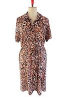 Comme neuve: robe bel imprimé. Taille 46/48, Taille 46/48 (XL) ou plus grande, Enlèvement ou Envoi, Comme neuf, Sous le genou