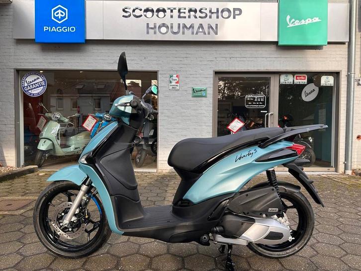 Piaggio Liberty S 125cc Blu Ardesia (nr.4), Vélos & Vélomoteurs, Scooters | Piaggio, Neuf, Autres modèles, Essence