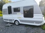 Tabbert Bellini 4M caravan, Caravans en Kamperen, Koelkast, Dwars-stapelbed, Tabbert, Treinzit