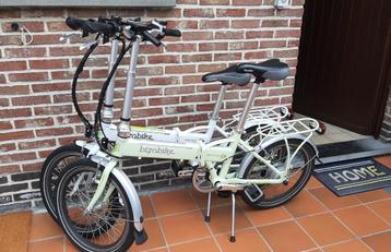 2 elektrische vouwfietsen beschikbaar voor biedingen