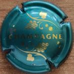 Capsule Champagne de VIGNERONS vert & or nr.766a ** RARE **, Verzamelen, Wijnen, Ophalen of Verzenden, Nieuw, Frankrijk, Champagne