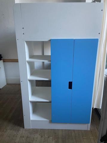 Lit Mezzanine Smästad Ikea, Une personne, Enlèvement, Utilisé, 160 à 180 cm