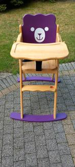 Eetstoel  Chicco en Bond Moyso  toeplooibaar, gordels, Kinderen en Baby's, Kinderstoelen, Ophalen, Zo goed als nieuw, Overige typen