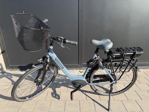 Gazelle Paris C7+ Elektrische Stadsfiets, Fietsen en Brommers, Elektrische fietsen, Zo goed als nieuw, Gazelle, 55 tot 59 cm, 50 km per accu of meer
