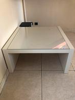 Vierkante salontafel glas, Huis en Inrichting, Tafels | Salontafels, Ophalen, Glas