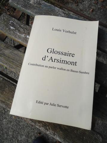 Woordenlijstboek van Arsimont Wallon Basse Sambre beschikbaar voor biedingen