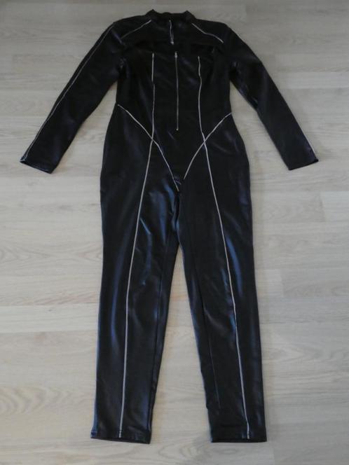Jumpsuit Wetlook Zwart Dames, Kleding | Dames, Jumpsuits, Nieuw, Zwart, Ophalen of Verzenden