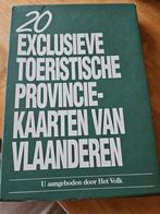 17 exclusieve toeristische provinciekaarten van Vlaanderen., Ophalen of Verzenden, Zo goed als nieuw