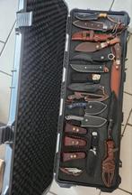 Messenset, collectie., Verzamelen, Militaria | Algemeen, Overige soorten, Mes of Dolk