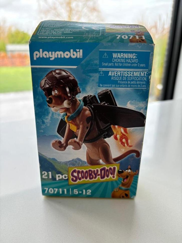 Playmobil (7071) Scooby-Doo Piloot, Kinderen en Baby's, Speelgoed | Playmobil, Zo goed als nieuw, Complete set, Ophalen