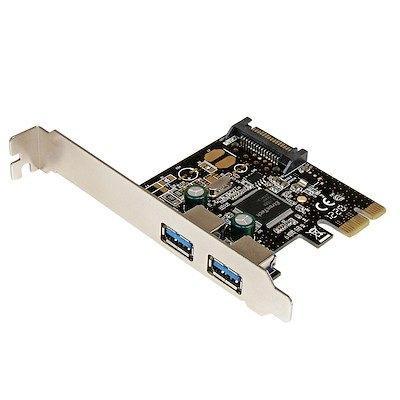 2 poort USB 3.0 (5Gbps) PCI Express controller, Computers en Software, Overige Computers en Software, Nieuw, Ophalen of Verzenden