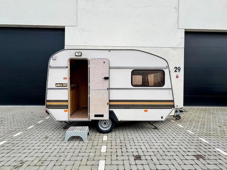 MOOIE ROLLER CARAVAN TE KOOP, Caravans en Kamperen, Caravans, Particulier, tot en met 2, 500 - 750 kg, Overige merken, Disselslot