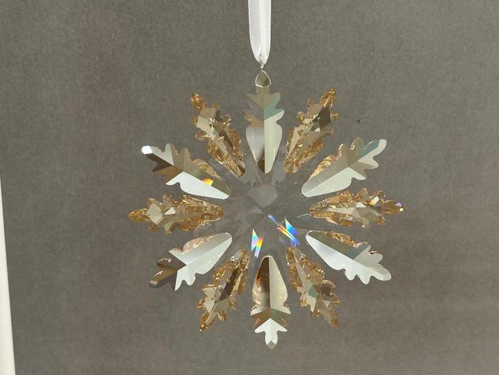 Swarovski Kerst Ornament Winter Ster, Verzamelen, Swarovski, Nieuw, Figuurtje, Ophalen of Verzenden