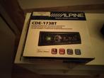 Autoradio Alpine CDE173BT, Ophalen of Verzenden, Zo goed als nieuw
