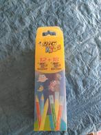 bic kids cadeautasje nieuw 12 kleurpotloden + 18 viltstiften, Enlèvement ou Envoi, Neuf
