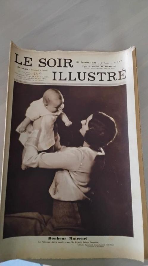 LE SOIR ILLUSTRE 1931  2x, Verzamelen, Tijdschriften, Kranten en Knipsels, Krant, 1920 tot 1940, Ophalen of Verzenden