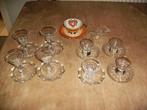 vintage borrelglasjes jaren 60 met onderzetter, Antiek en Kunst, Curiosa en Brocante, Ophalen