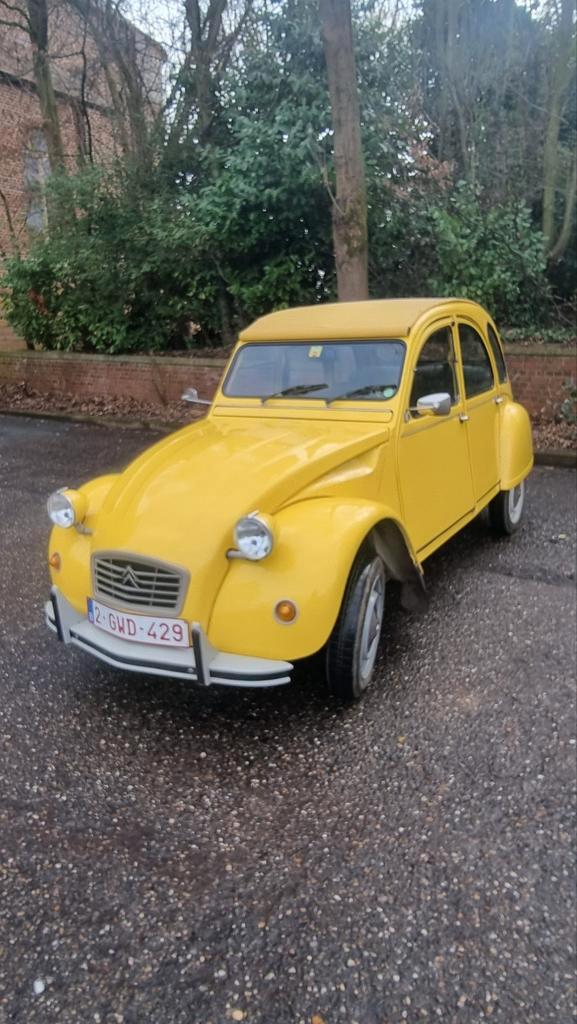 Citroën 2pk - geel, Auto's, Citroën, Particulier, Benzine, Ophalen