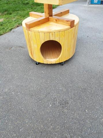 Krabpaal met slaaphok 1,90x70 doorsnede  beschikbaar voor biedingen