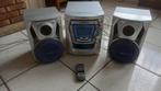 chaine hifi radio CD et double cassettes, Audio, Tv en Foto, Stereoketens, Ophalen