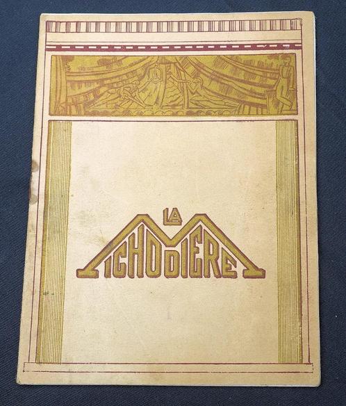 [Theaterprogramma] Fric-Frac 1937 - Art Deco Renault, Antiquités & Art, Antiquités | Livres & Manuscrits, Enlèvement ou Envoi