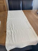4 licht beige stoffen tafellopers, Ophalen, Zo goed als nieuw, Rechthoek