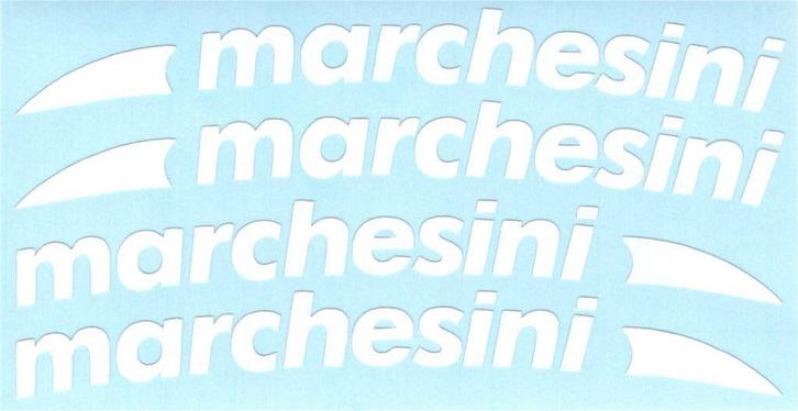 Marchesini sticker set #7, Motoren, Accessoires | Stickers, Verzenden