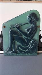 keramiek plaquette Wandrelief, Antiek en Kunst, Ophalen