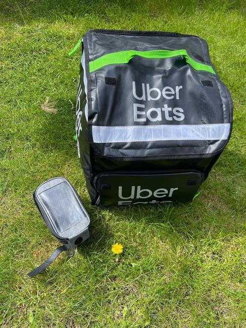 UberEats Delivery Bag + phone holder, Articles professionnels, Horeca | Food, Autres types, Enlèvement