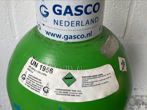jaloezie Verspilling baard ② Gasco Gas Welding Argon CO2 fles voor semi-lassen — Gereedschap |  Lasapparaten — 2dehands