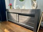 Buffet moderne finition bois gris, en très bon état., Ophalen