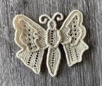 Handmade vlinder in naaldwerk, Ophalen, Nieuw
