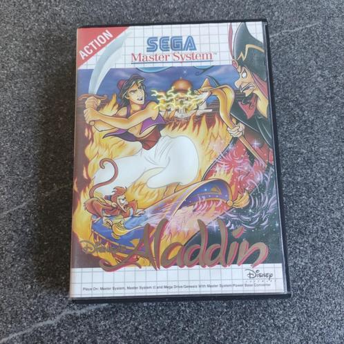 Disney Aladdin - Système Sega Master, Consoles de jeu & Jeux vidéo, Jeux | Sega, Utilisé, Master System, Aventure et Action, 1 joueur