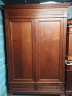 Garde-robe en chêne, Huis en Inrichting, Kasten | Kleerkasten, Ophalen, Gebruikt, 100 tot 150 cm, Met hangruimte