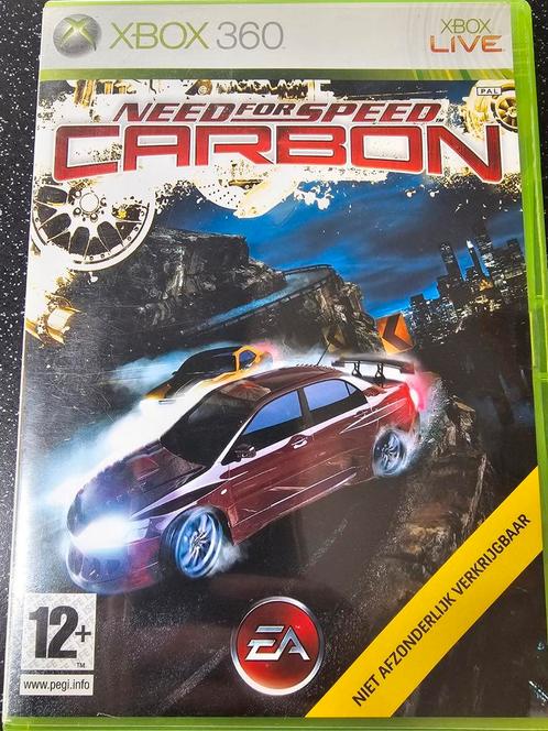 XBOX 360 Game - Need For Speed - Carbon, Games en Spelcomputers, Games | Xbox 360, Zo goed als nieuw, Racen en Vliegen, 2 spelers