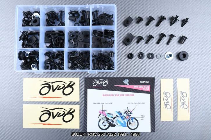 Kuip bouten set voor SUZUKI RGV 250 VJ22 1991 - 1998, Motoren, Accessoires | Overige, Nieuw, Ophalen of Verzenden