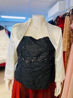 satijn bolero grote maat 44 46 48 50 52 54 56, Kleding | Dames, Trouwkleding en Trouwaccessoires, Ophalen of Verzenden, Nieuw
