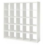 IKEA KALLAX 182x182 Witte plank met accessoires, Huis en Inrichting, Ophalen, Kunststof, 150 tot 200 cm, Zo goed als nieuw