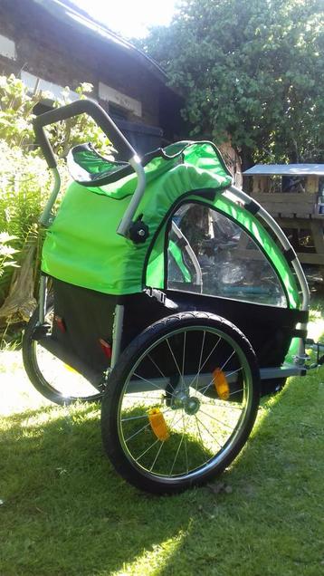 Fietskar voor 2 kinderen, Fietsen en Brommers, Ophalen, Zo goed als nieuw