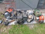 lot tuinmachines, Tuin en Terras, Ophalen, Gebruikt, Benzine-grasmaaier
