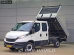 Iveco Daily 35S16 Driezijdige Automaat Kipper Dubbel Cabine, Auto's, Automaat, Stof, Gebruikt, Euro 6