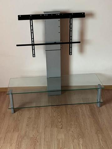 Mooi glas tv-meubel als nieuw beschikbaar voor biedingen