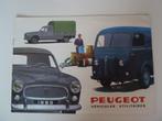oldtimer: PEUGEOT folder camionette auto classic oldtimer, Boeken, Auto's | Folders en Tijdschriften, Ophalen of Verzenden, Peugeot